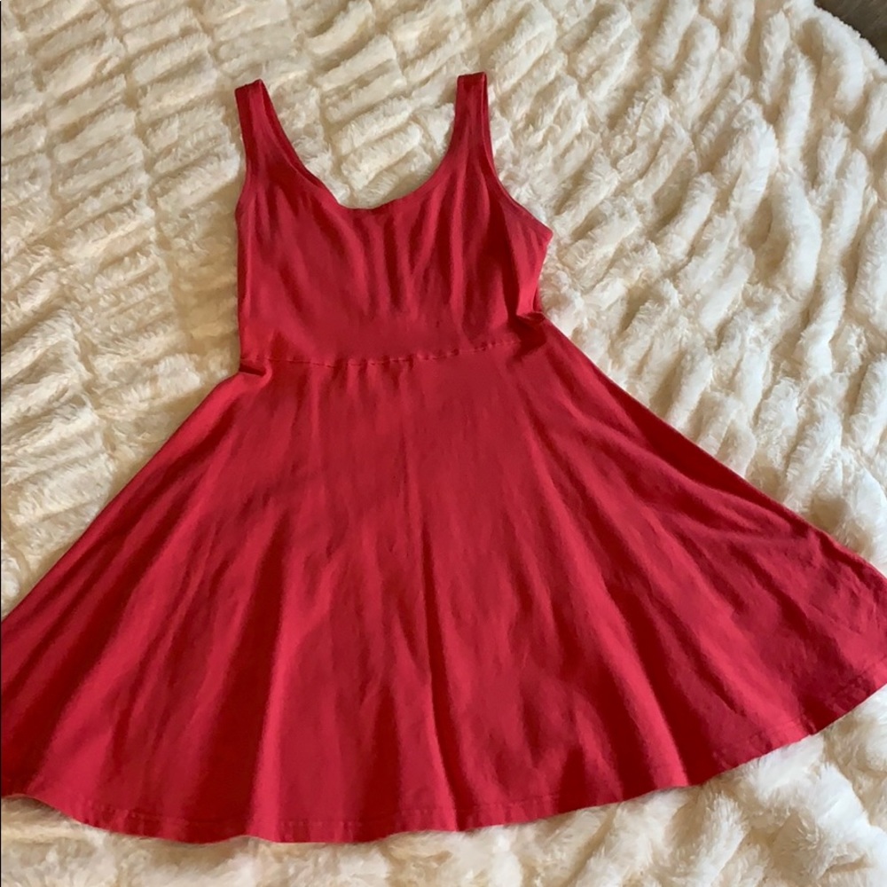 Express pink dress